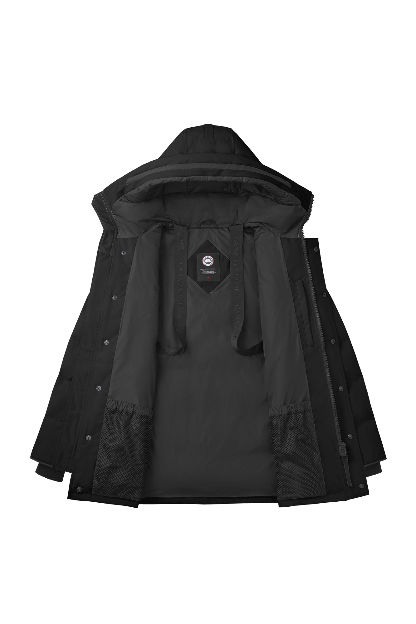 Parka Canada Goose Carson Noir Classic Label