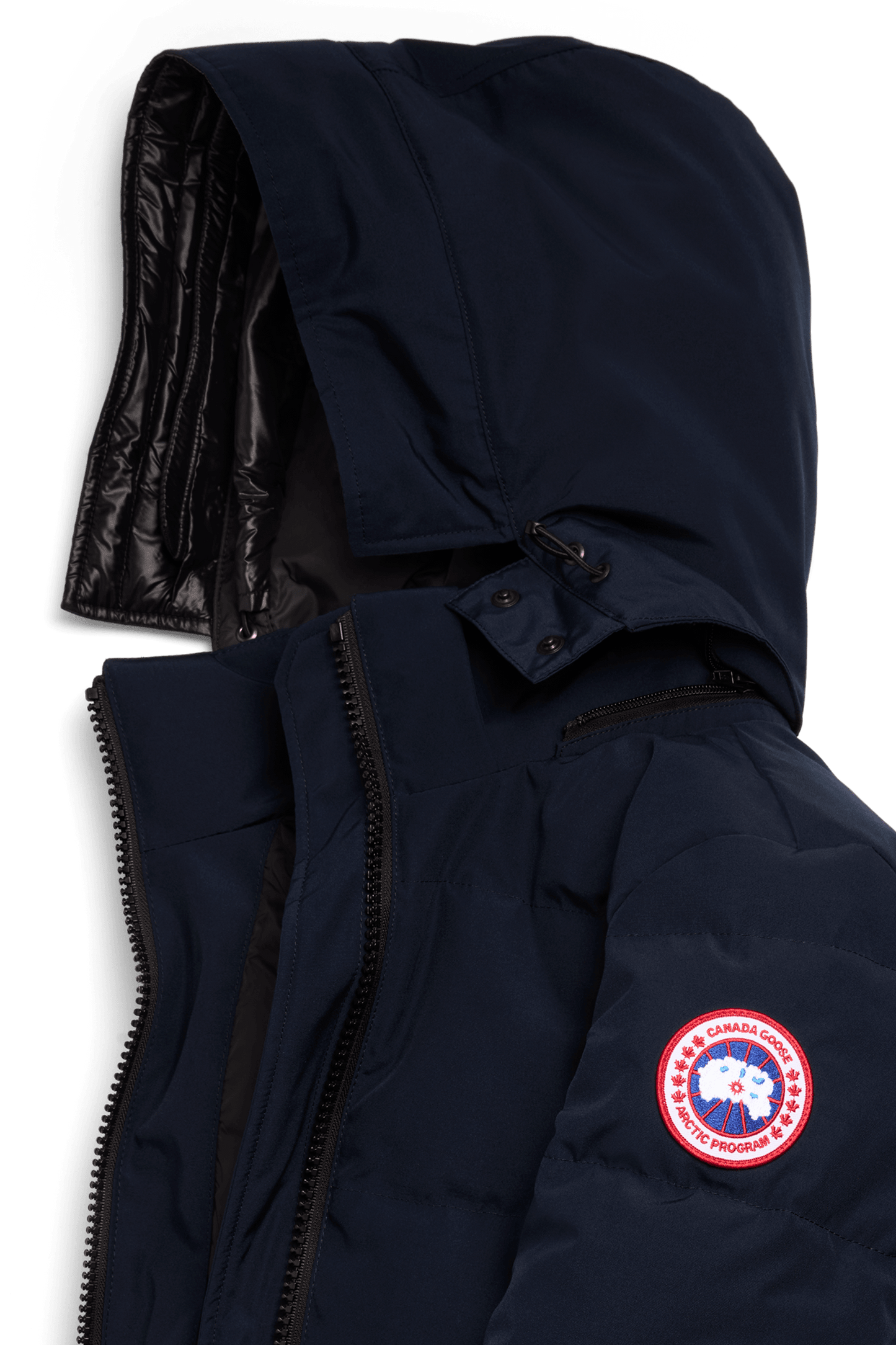 Parka Canada Goose Chelsea Bleu Marine Classic Label Femme
