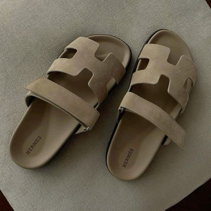 Claquettes Chypre Beige