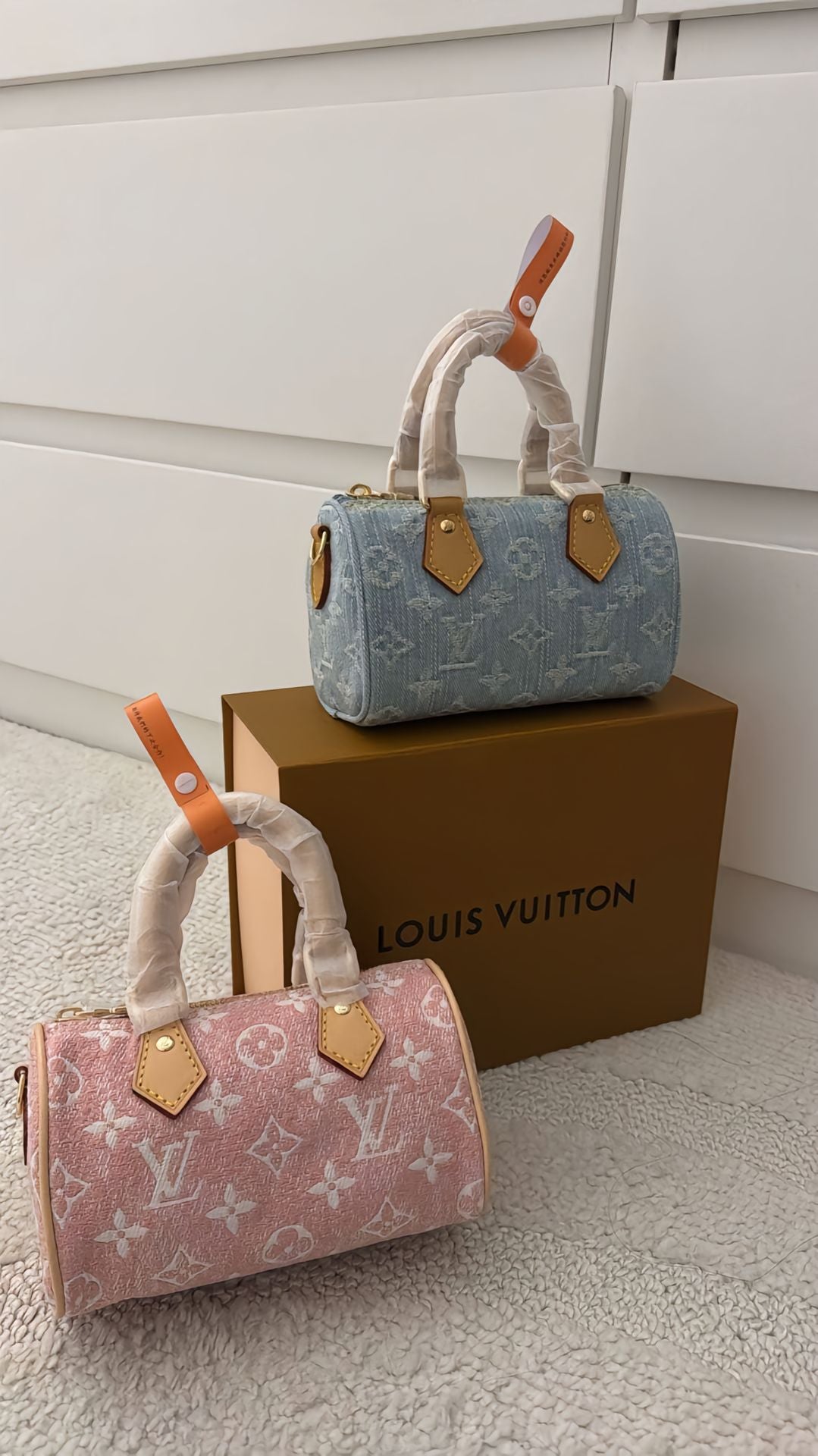 Sac LV Nano Speedy Rose