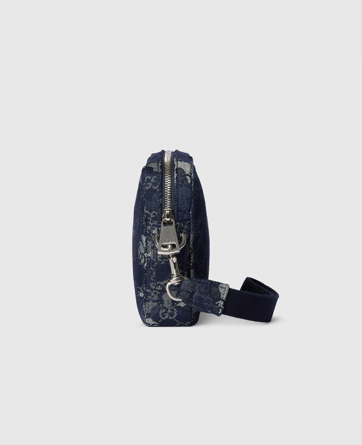 Sac à bandoulière en denim GG petit format