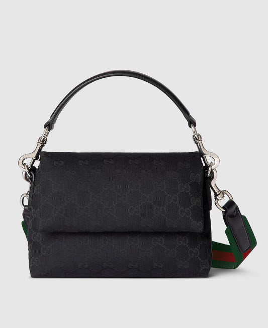 Sac à bandoulière en toile GG petit format