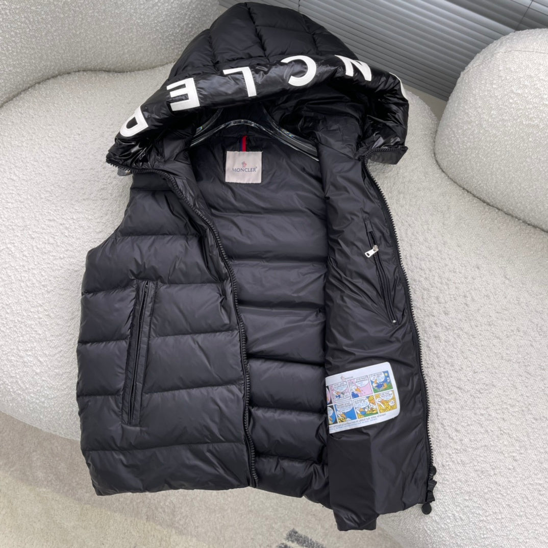 Doudoune Moncler Sans Manche Montreuil Noir