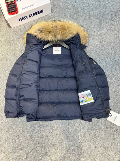 Doudoune Moncler Mayaf Bleu Marine