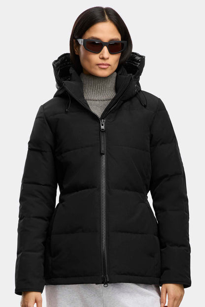 Parka Canada Goose Chelsea Noir Black Label Femme