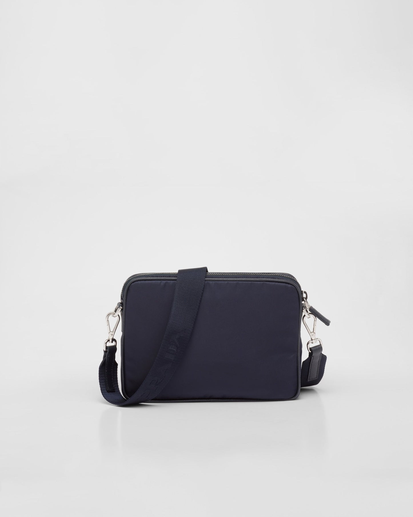 Sac porté épaule en Re-Nylon et cuir Saffiano