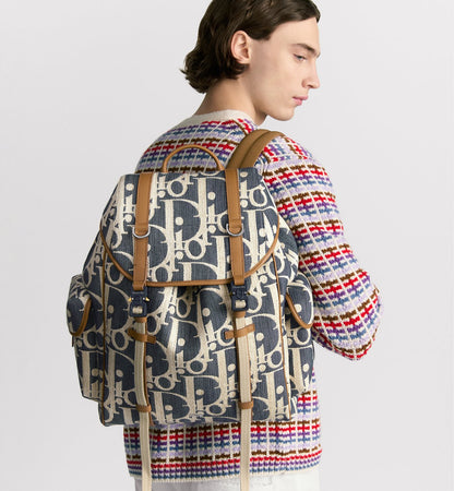 Sac à dos à rabat Dior Hit The Road