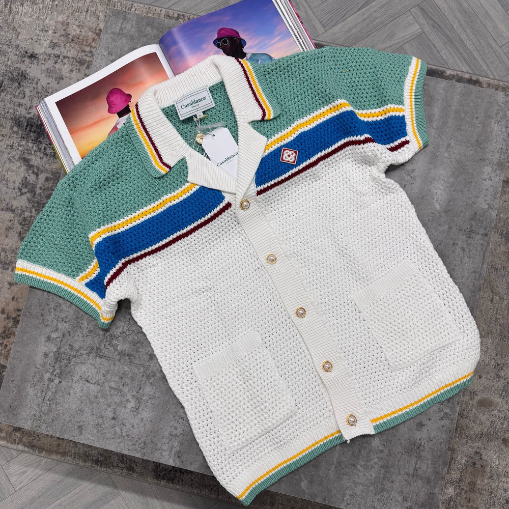 Ensemble Casablanca Cotton Blanc/Vert