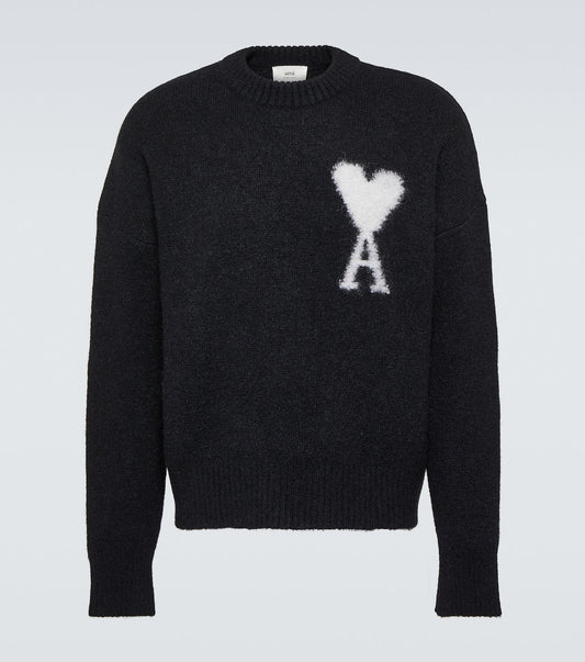 Pull Ami Paris Noir et Blanc