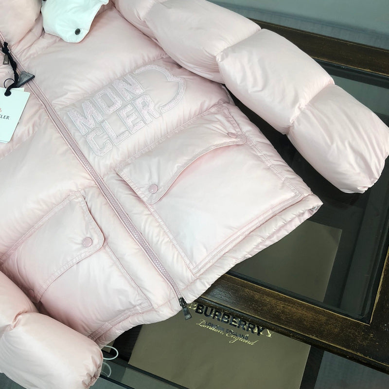 Doudoune Moncler Abbaye Rose