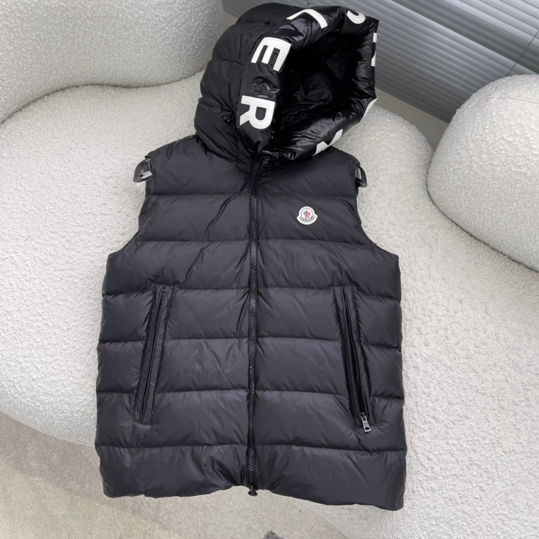 Doudoune Moncler Sans Manche Montreuil Noir