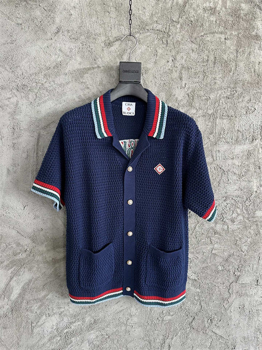 Ensemble Casablanca Cotton Bleu Marine