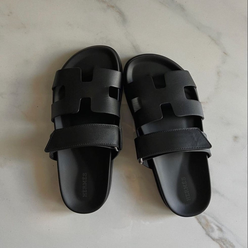 Claquettes Chypre Noir