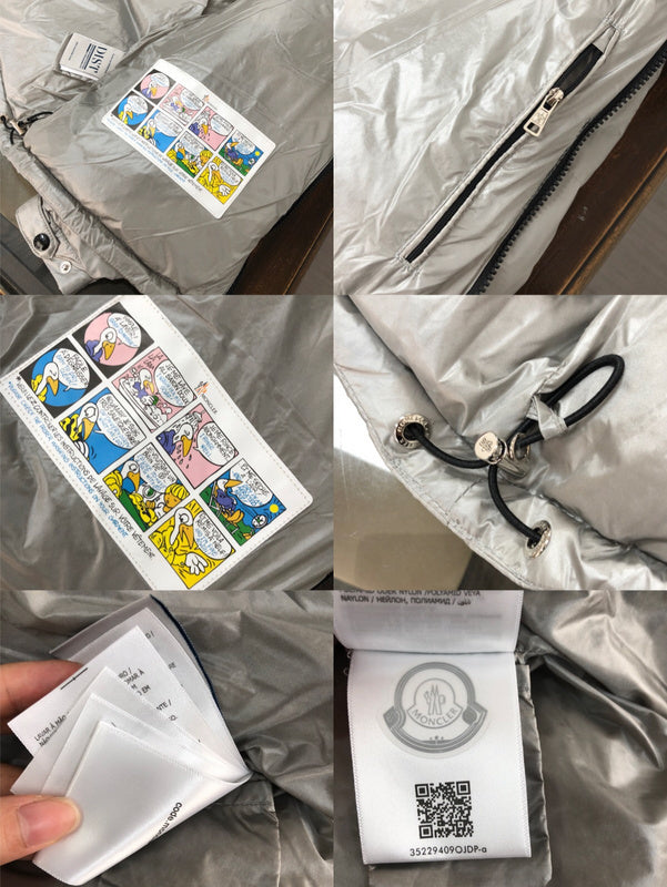 Doudoune Moncler Montbeliard Grise