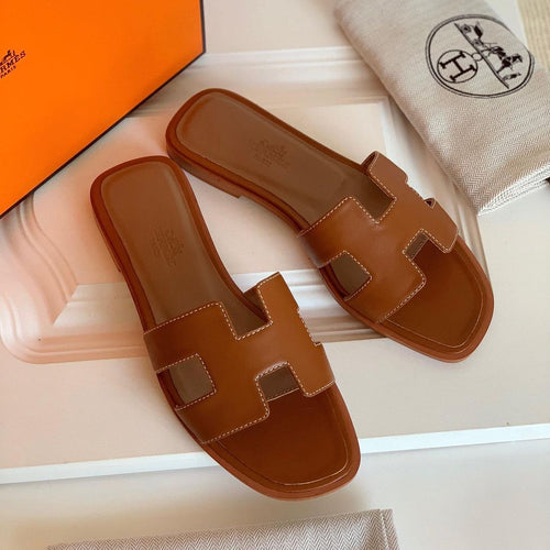 Claquettes Oran Gold