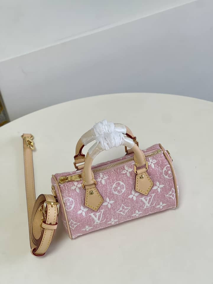 Sac LV Nano Speedy Rose