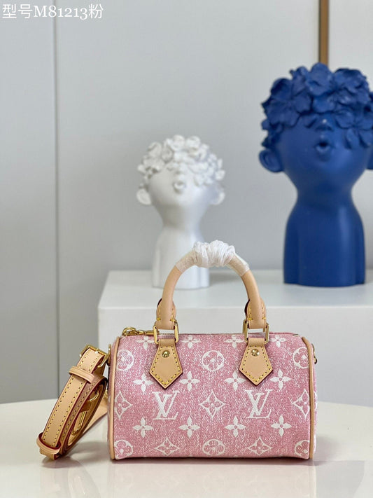 Sac LV Nano Speedy Rose